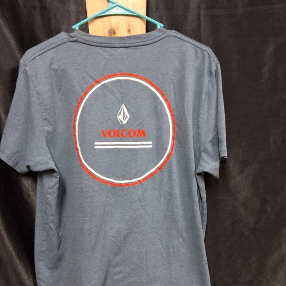 Volcom Blue Short Sleeve Tee - Picture 2 of 7